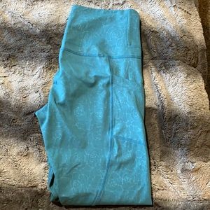 Zyia flower pocket teal